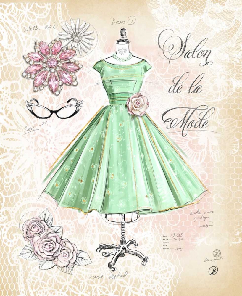 Vintage Salon art print by Chad Barrett for $57.95 CAD