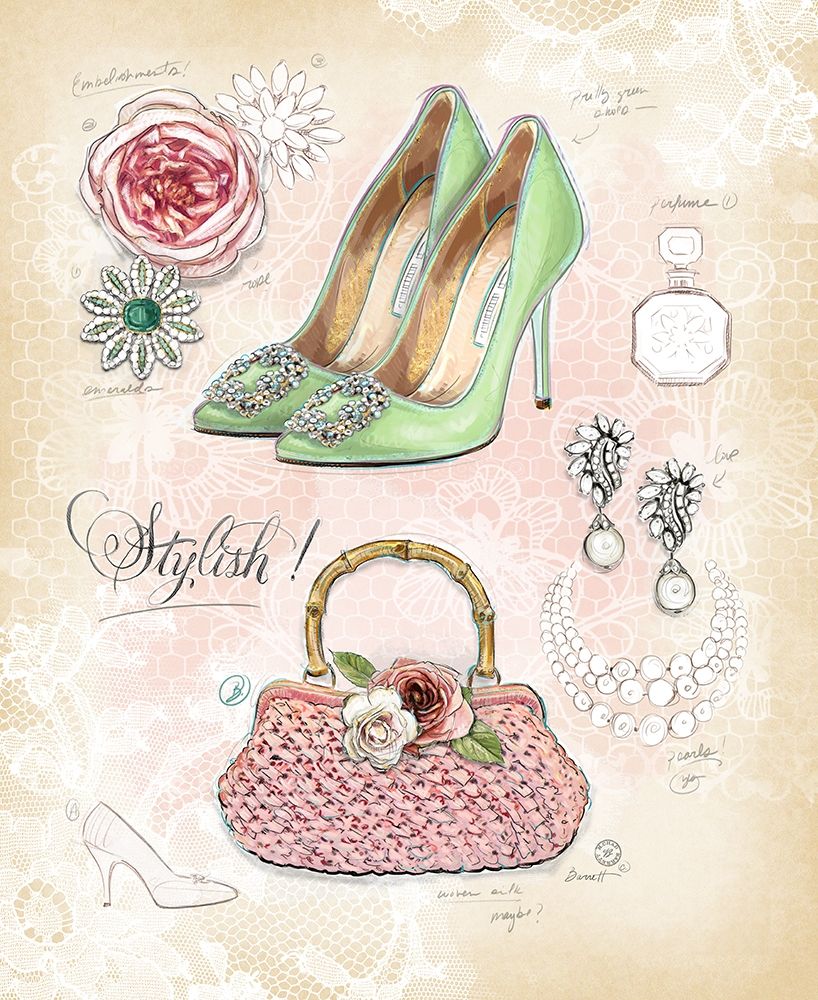 Stylish in Vintage art print by Chad Barrett for $57.95 CAD