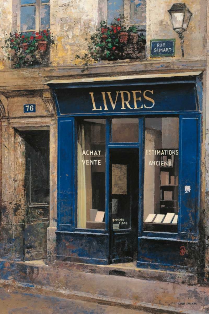 Livres art print by Chiu Tak Hak for $57.95 CAD