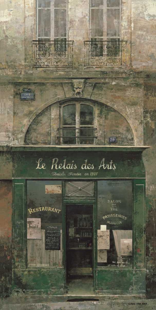 Le Relais des Arts art print by Chiu Tak Hak for $57.95 CAD
