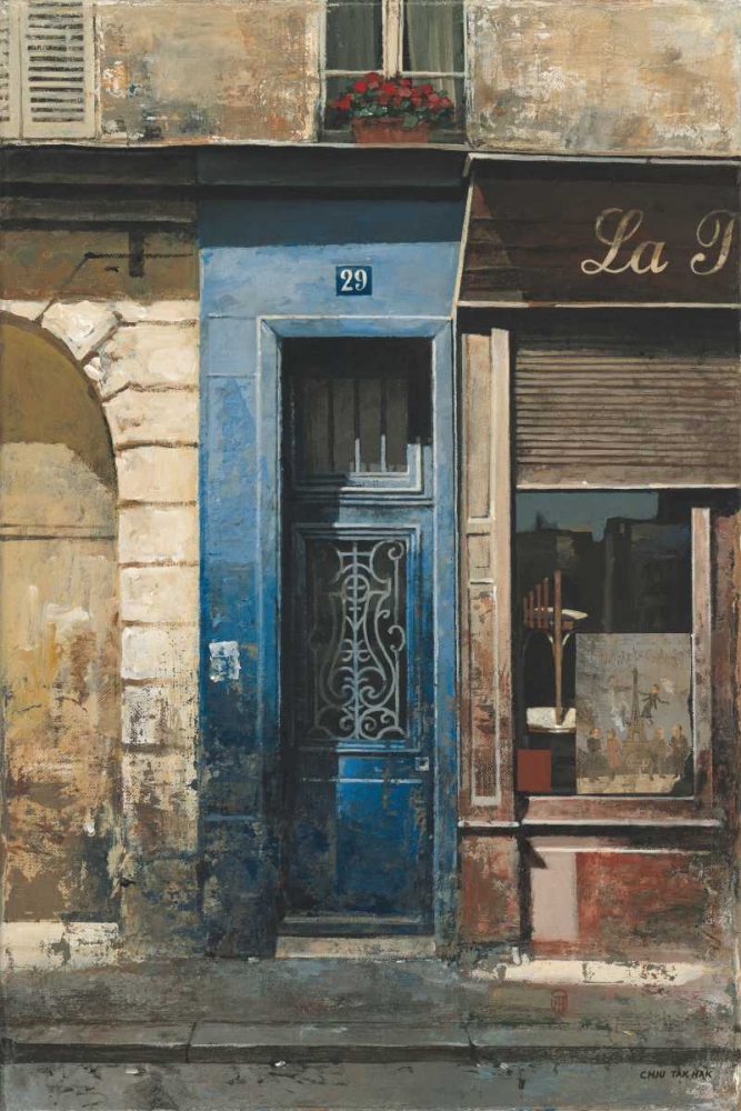 La Porte Bleu art print by Chiu Tak Hak for $57.95 CAD