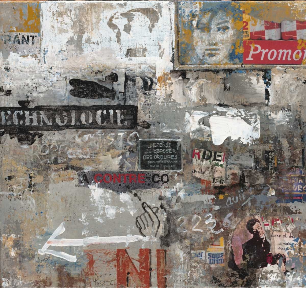 Urban Language art print by Chiu Tak Hak for $57.95 CAD