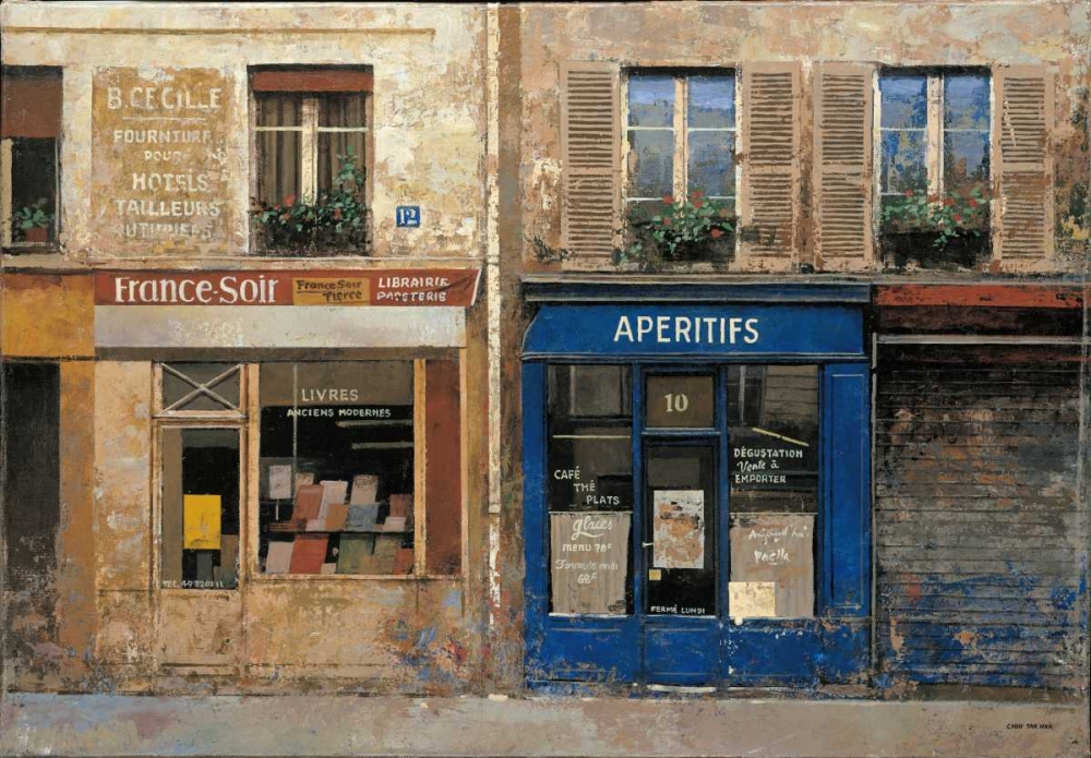 Aperitifs art print by Chiu Tak Hak for $57.95 CAD