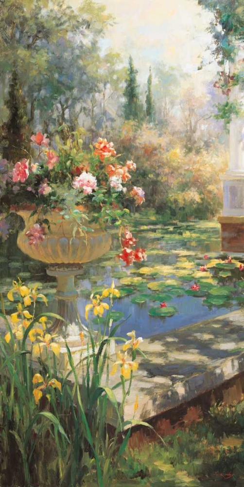 The Lily Garden art print by Vail Oxley for $57.95 CAD