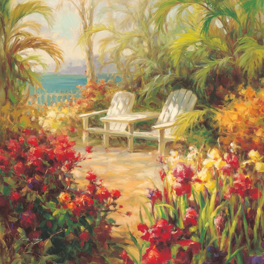 Seaside Garden art print by Vail Oxley for $57.95 CAD