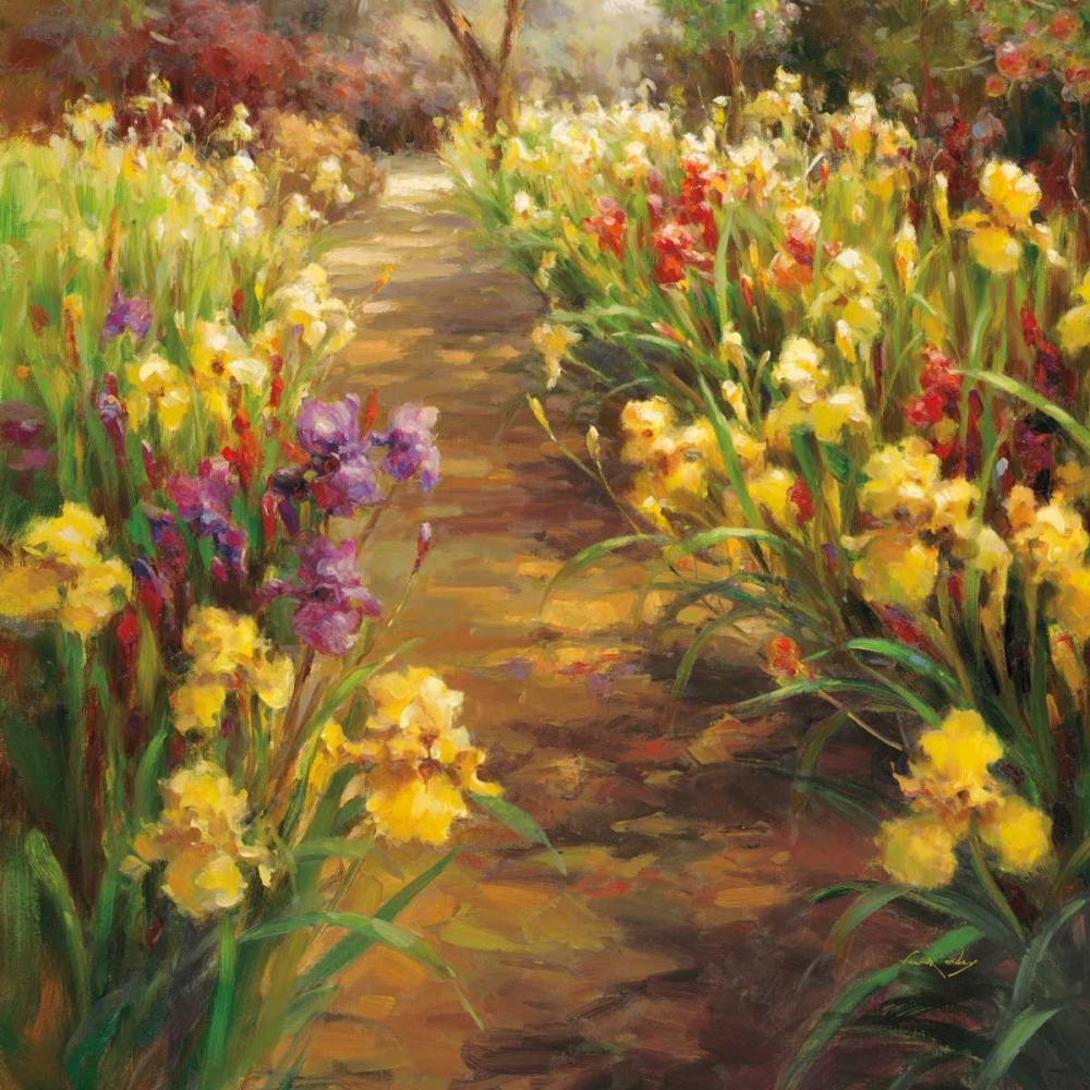 Iris Pathway art print by Vail Oxley for $57.95 CAD