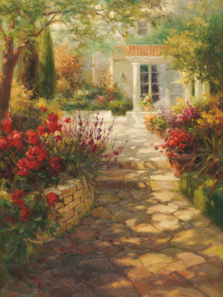 Summer Terrace art print by Vail Oxley for $57.95 CAD
