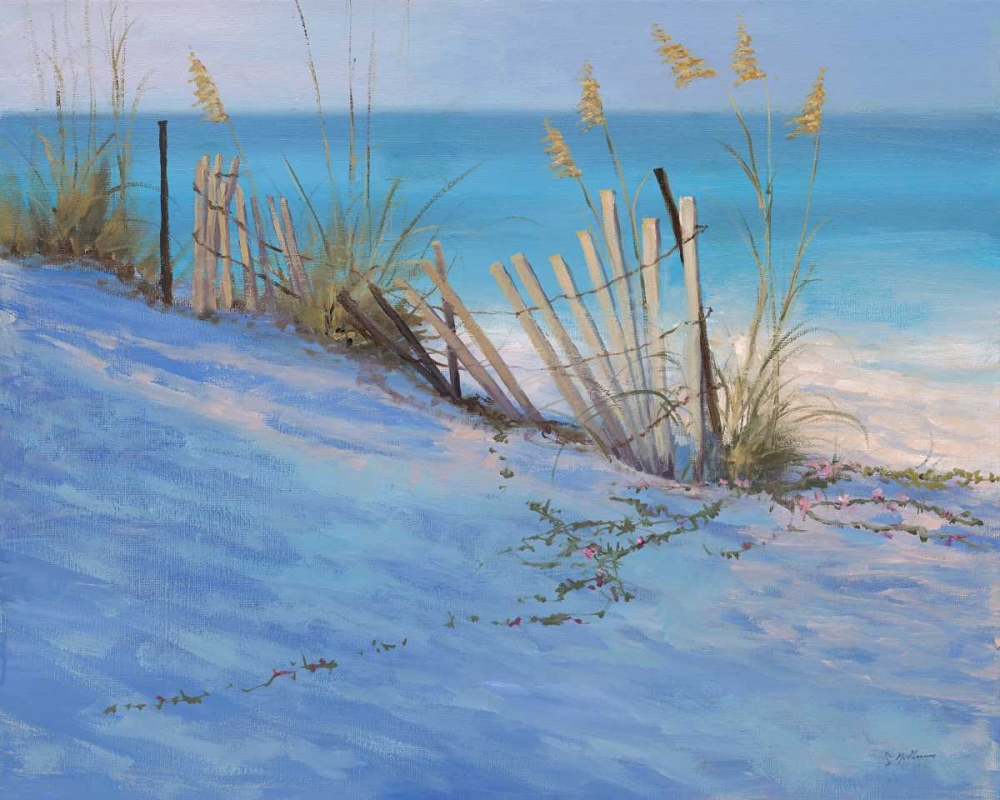 Sand and Sea View art print by Jill Schultz McGannon for $57.95 CAD