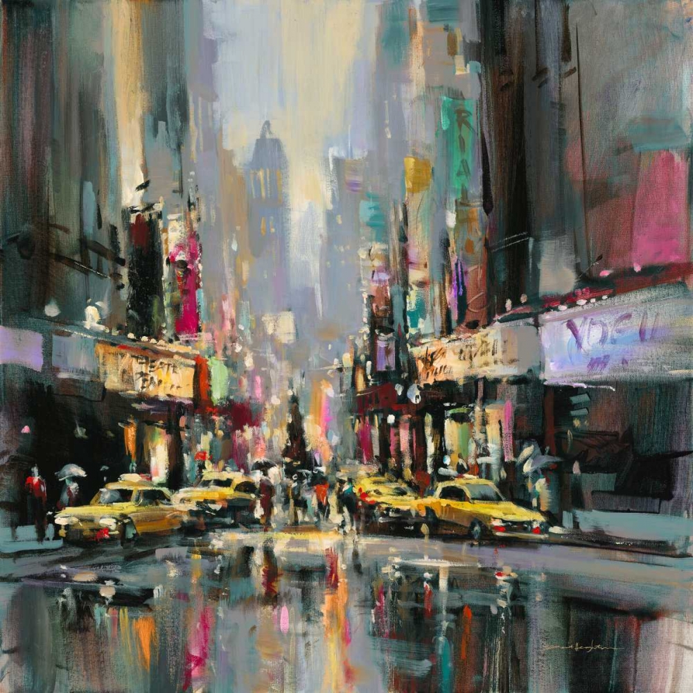 City Street Impression art print by Brent Heighton for $57.95 CAD