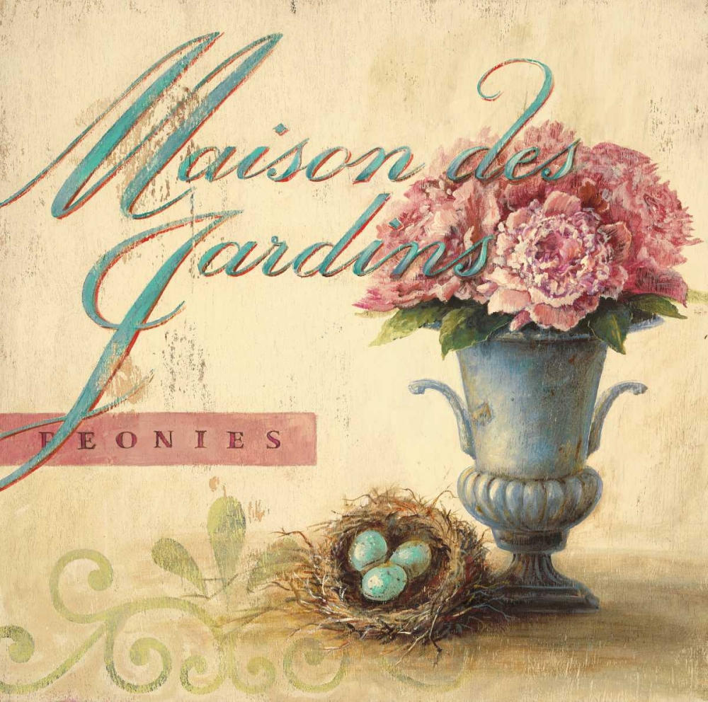 Maison des Jardins art print by Angela Staehling for $57.95 CAD