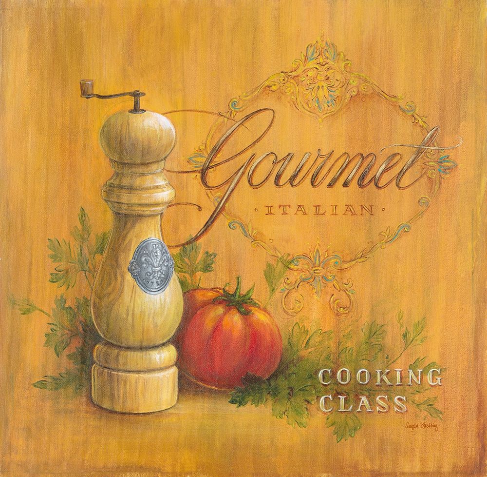 Cooking Class art print by Angela Staehling for $57.95 CAD