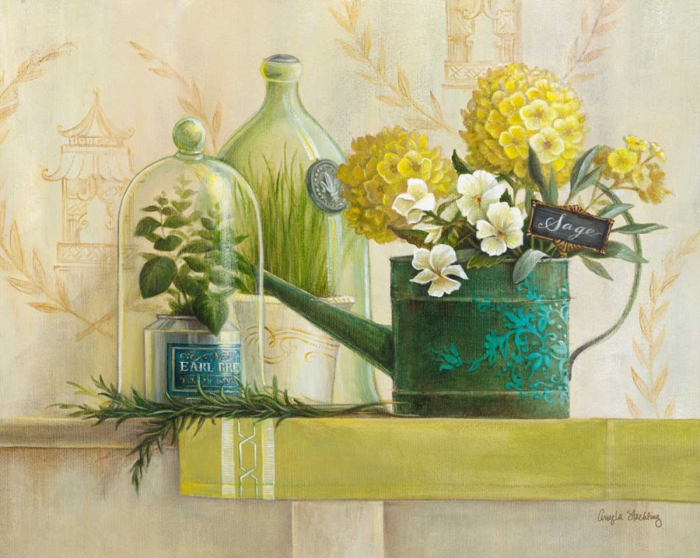 English Sage art print by Angela Staehling for $57.95 CAD