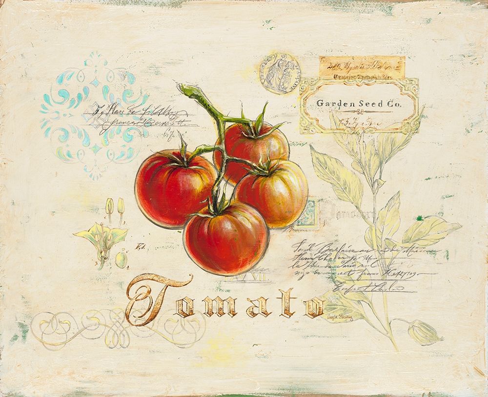 Tuscan Tomato art print by Angela Staehling for $57.95 CAD