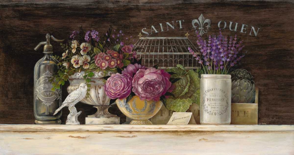 Saint Ouen Vignette art print by Angela Staehling for $57.95 CAD