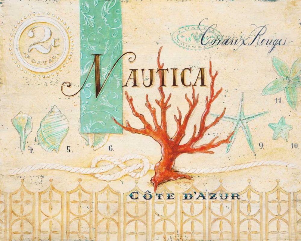 Nautica Cote DAzur art print by Angela Staehling for $57.95 CAD