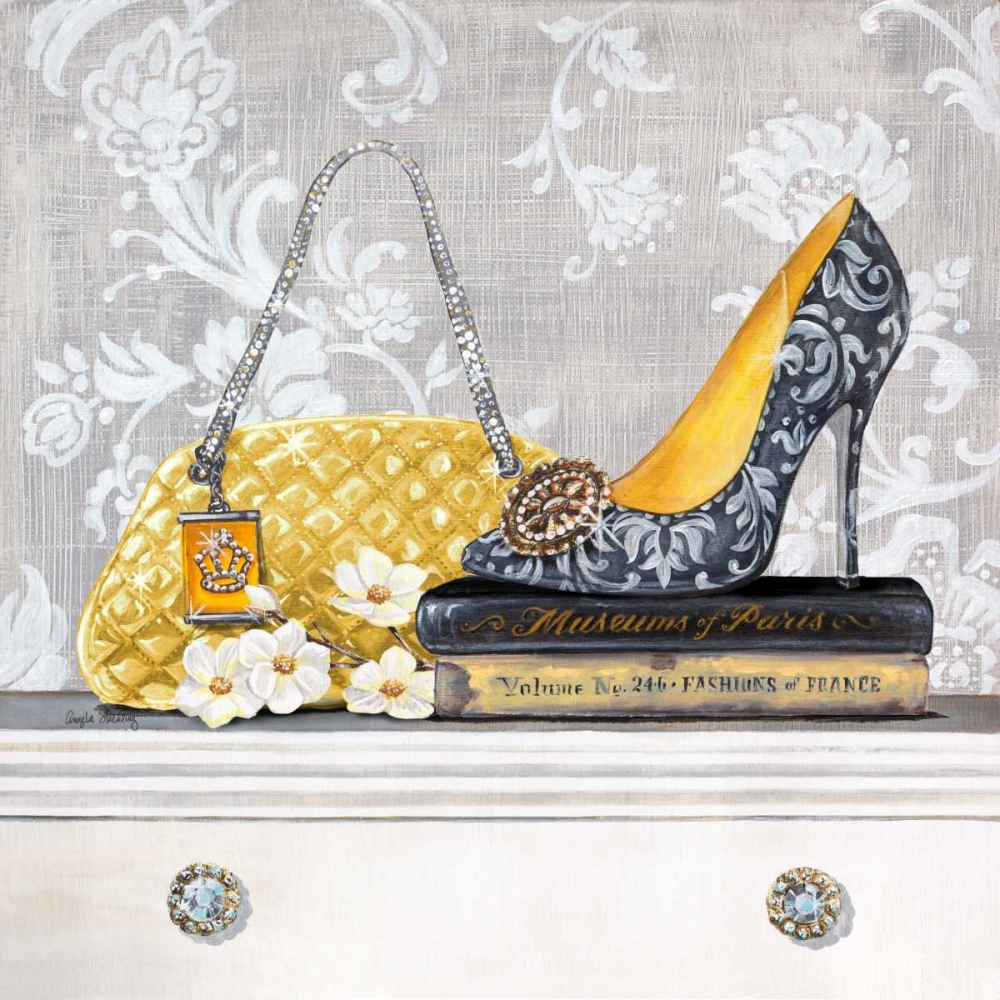 Fashionably Read art print by Angela Staehling for $57.95 CAD