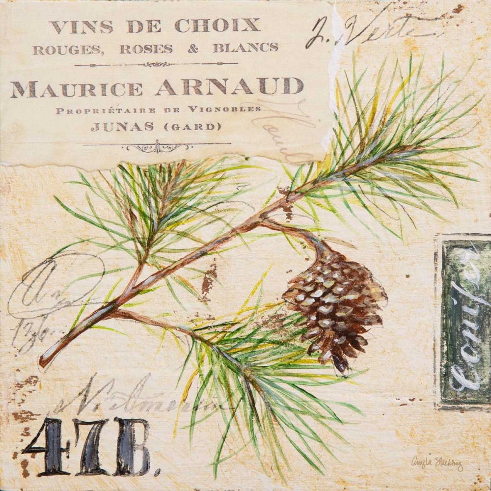 Fir Branch-Sketchbook art print by Angela Staehling for $57.95 CAD