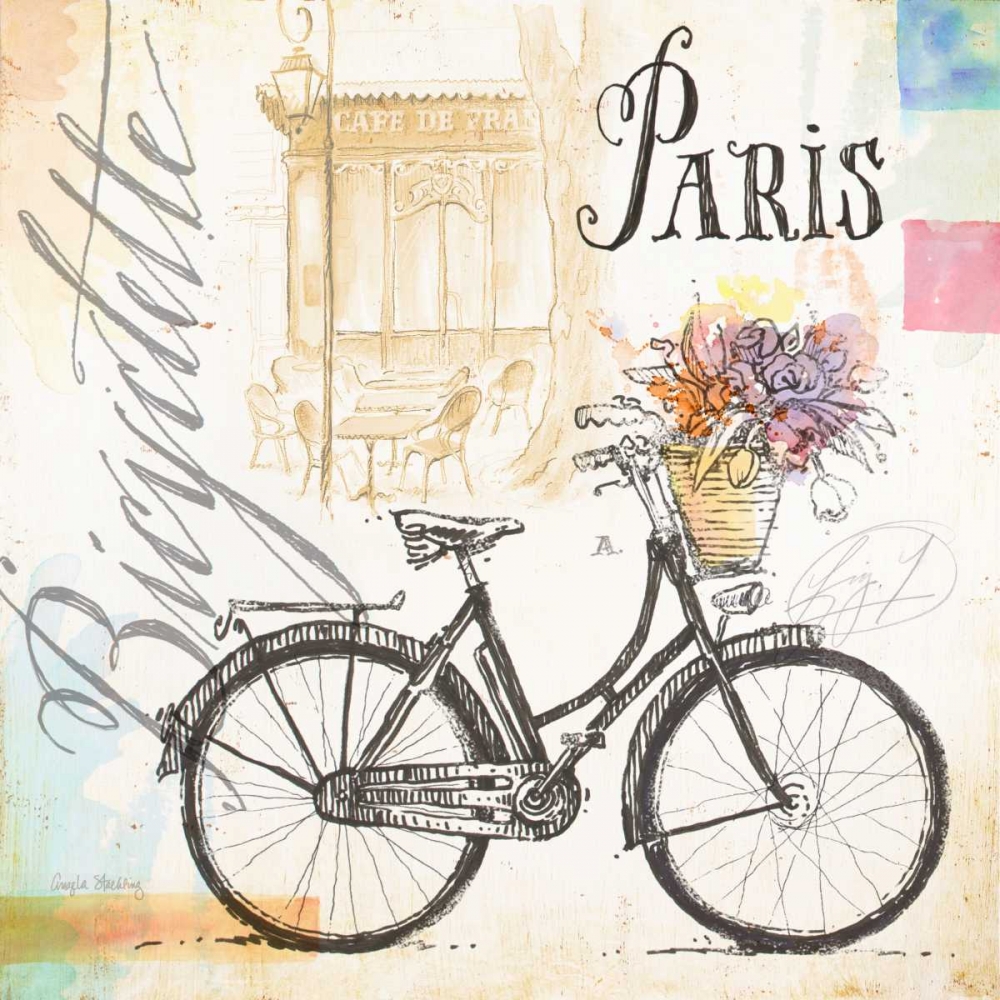 Arc de Truimphe Sketchbook art print by Angela Staehling for $57.95 CAD
