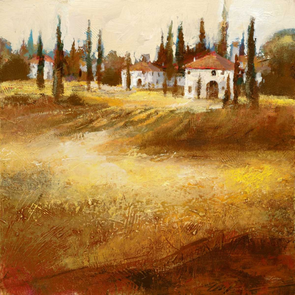 Tuscan Hills art print by Paul Santiago for $57.95 CAD