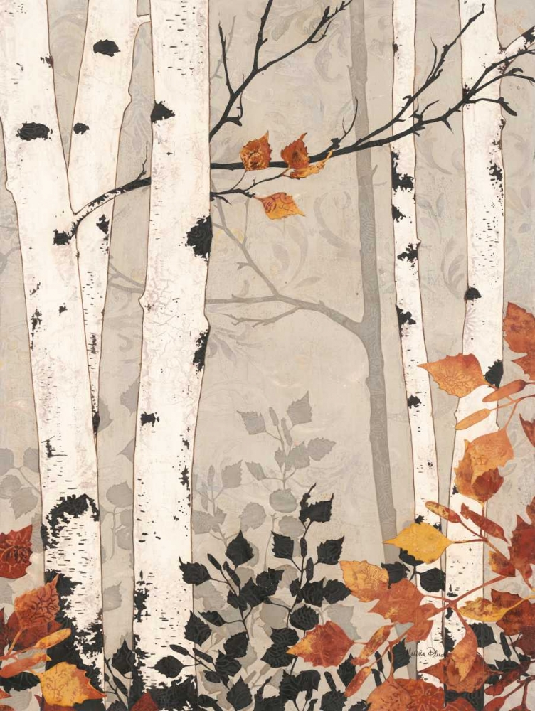 Birch Damask art print by Melissa Pluch for $57.95 CAD