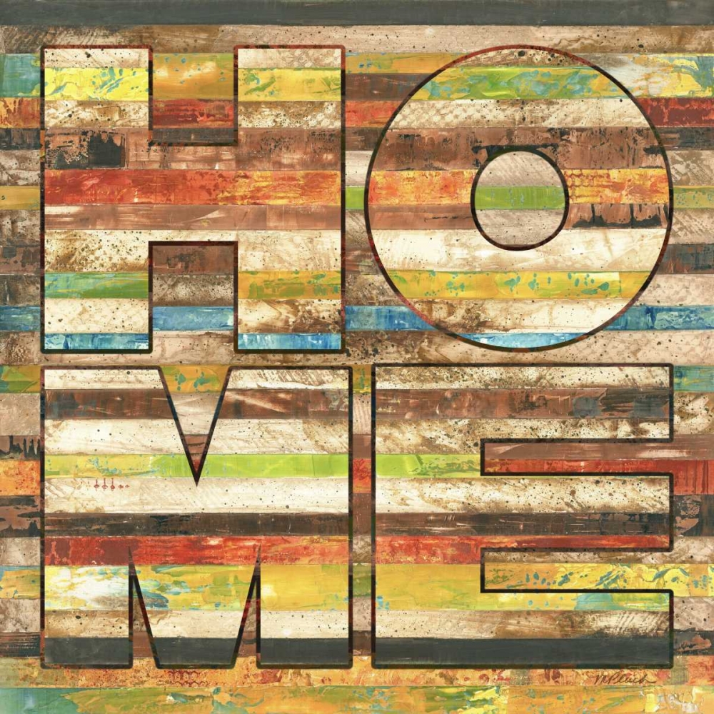 Striped Home art print by Melissa Pluch for $57.95 CAD