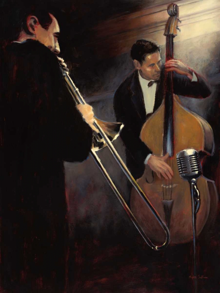 Brass Section art print by Myles Sullivan for $57.95 CAD