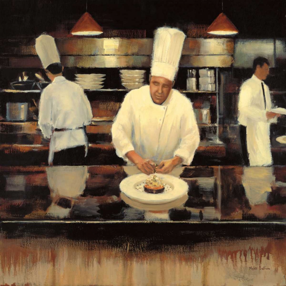 Brasserie Cuisine art print by Myles Sullivan for $57.95 CAD