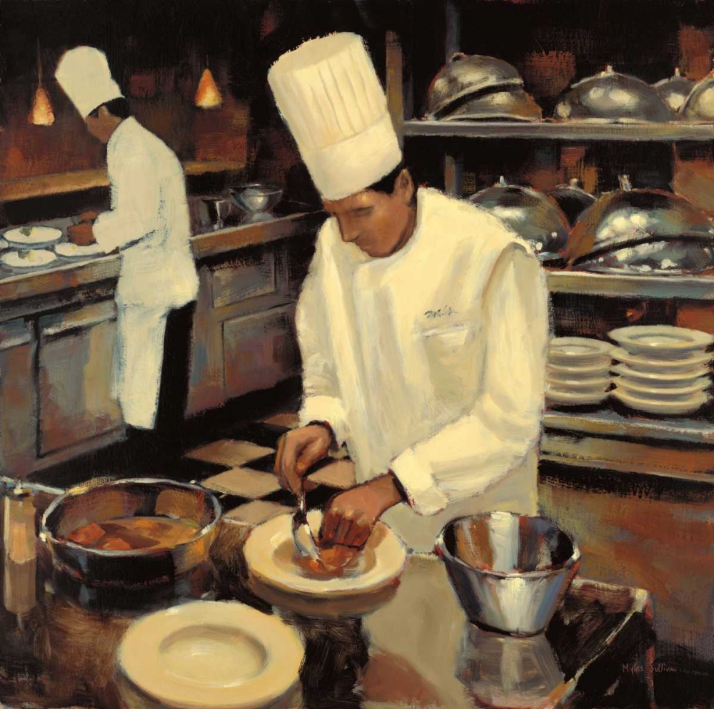Bistro Cuisine art print by Myles Sullivan for $57.95 CAD