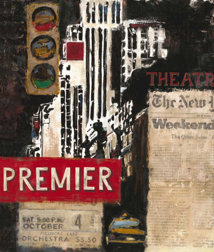 Theater Premier art print by Myles Sullivan for $57.95 CAD