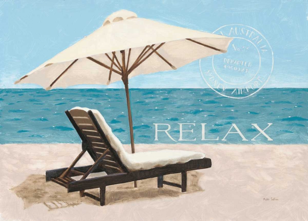 Escape and Relax art print by Myles Sullivan for $57.95 CAD