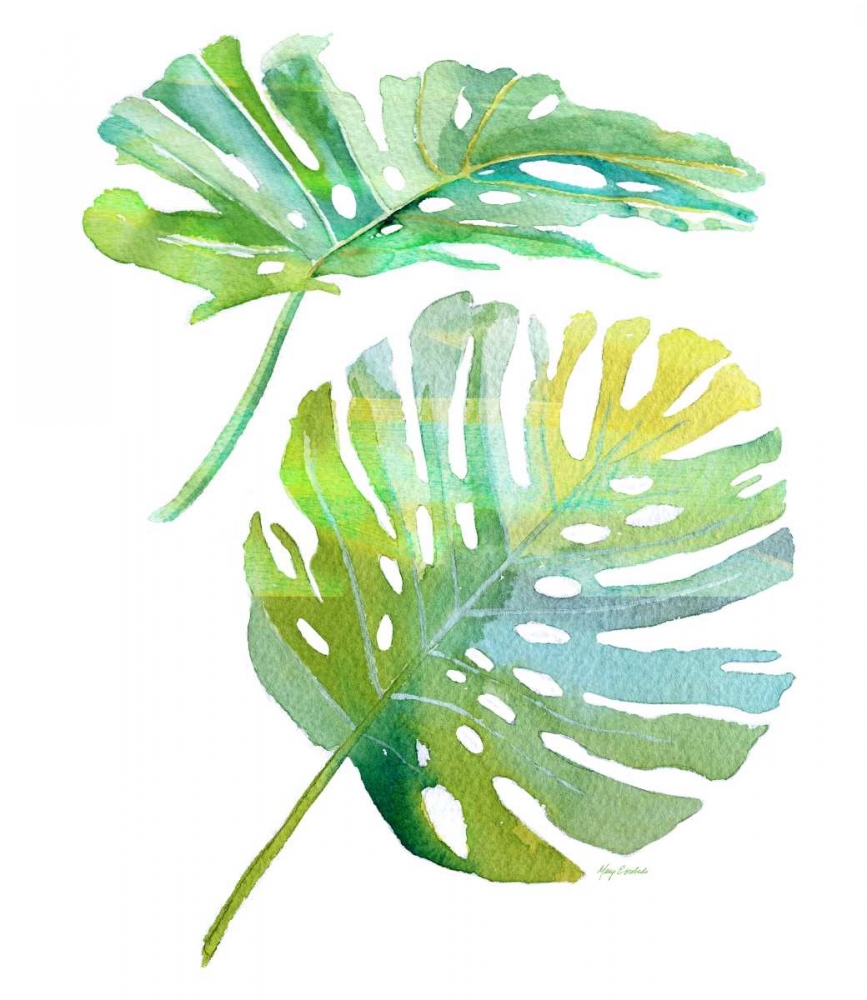 Watercolor Tropical 1 art print by Mary Escobedo for $57.95 CAD
