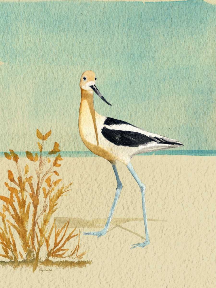 Avocet By The Sea art print by Mary Escobedo for $57.95 CAD
