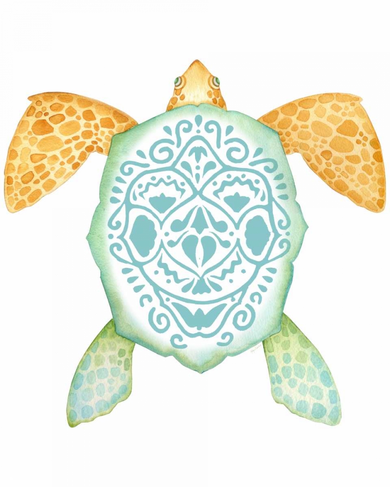 Spirit Turtle 1 art print by Mary Escobedo for $57.95 CAD