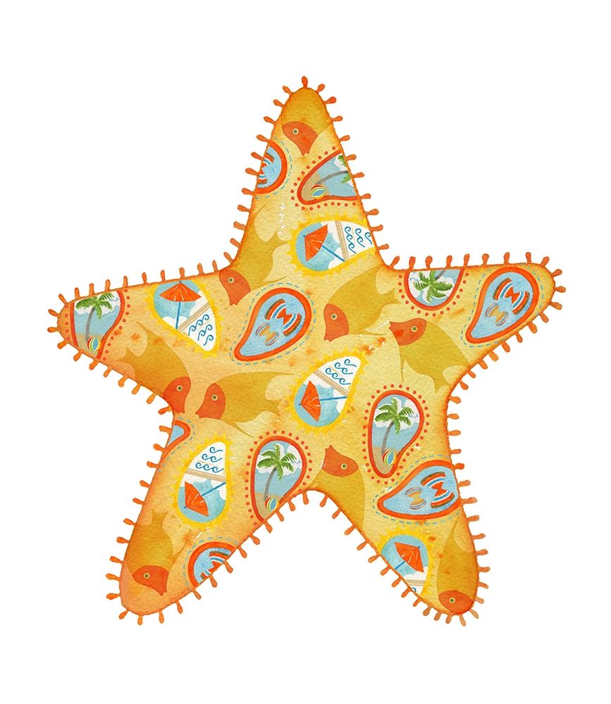 Sunshine Starfish art print by Mary Escobedo for $57.95 CAD