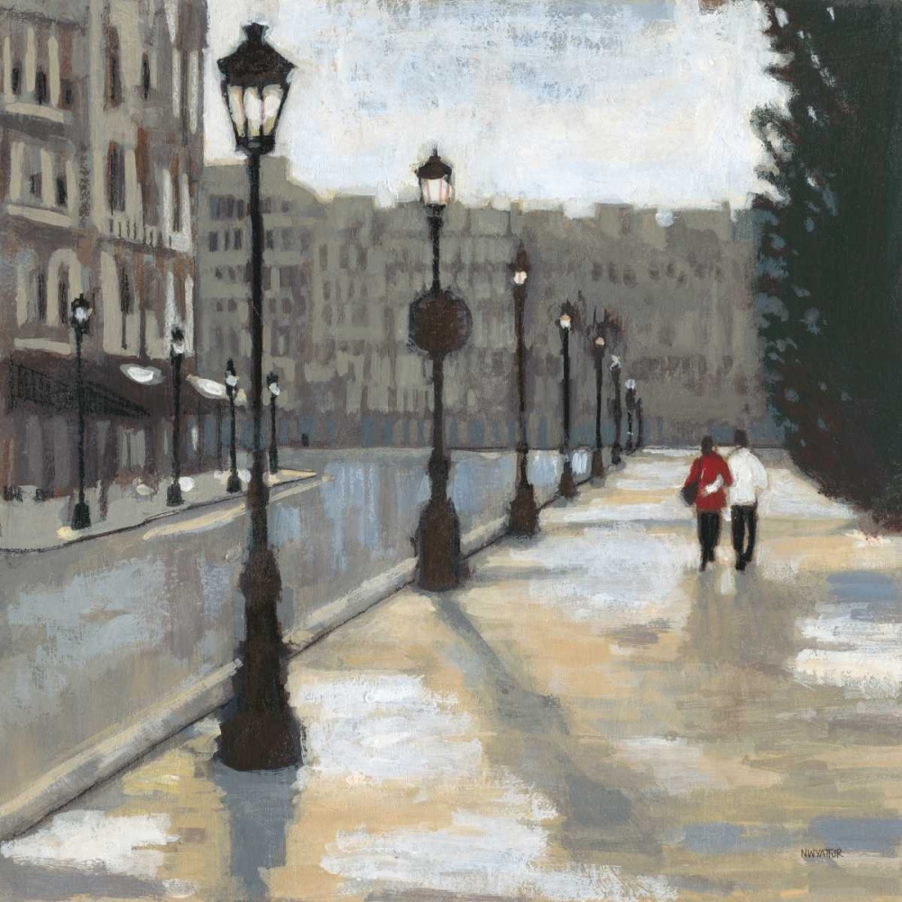 Cloudy Day in Paris 2 art print by Norman Jr. Wyatt for $57.95 CAD