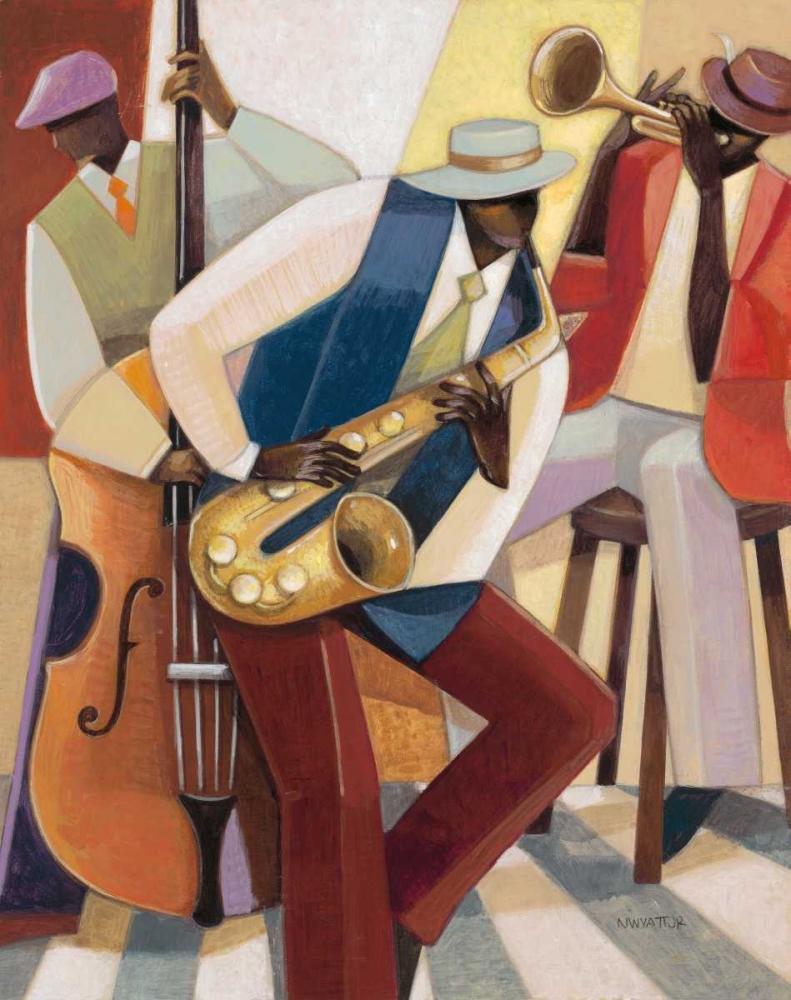 In the Groove 1 art print by Norman Jr. Wyatt for $57.95 CAD