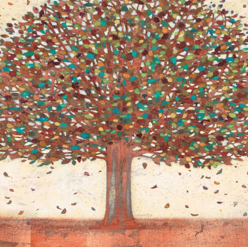 Copper Shimmer Tree art print by Norman Jr. Wyatt for $57.95 CAD