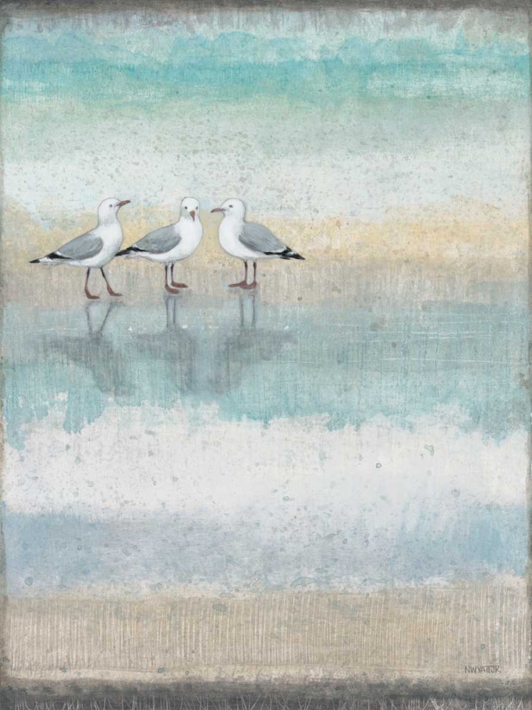 Sea Glass Shore 1 art print by Norman Jr. Wyatt for $57.95 CAD
