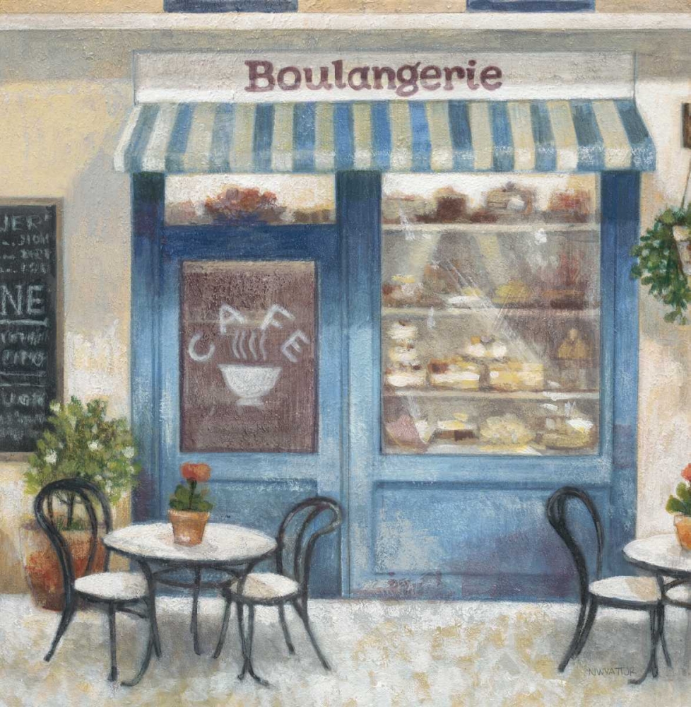 Cafe Impressions 4 art print by Norman Jr. Wyatt for $57.95 CAD