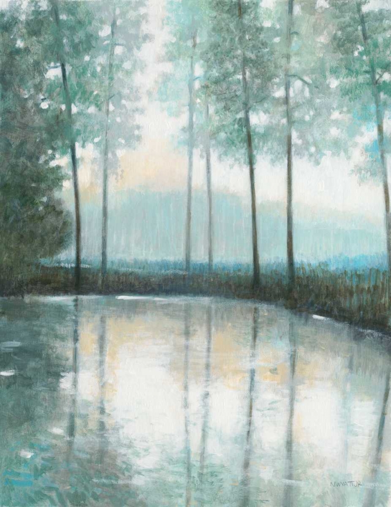 Morning Trees 1 art print by Norman Jr. Wyatt for $57.95 CAD