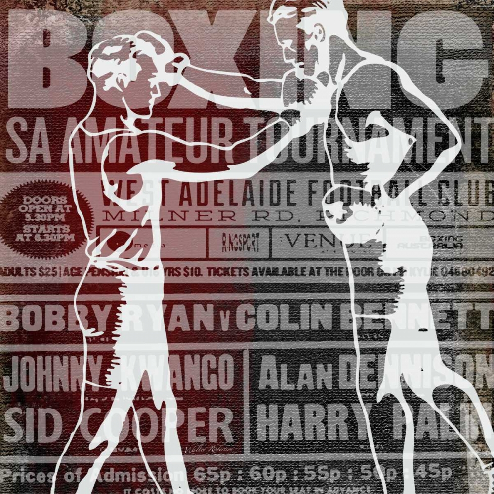 Boxer Story 4 art print by Walter Robertson for $57.95 CAD