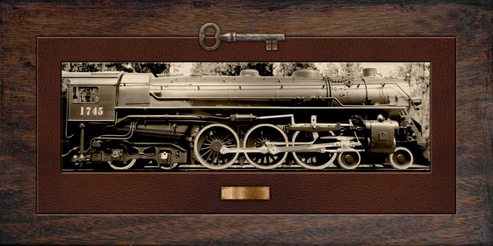 Hudson Steam Engine art print by Matt McCarthy for $57.95 CAD