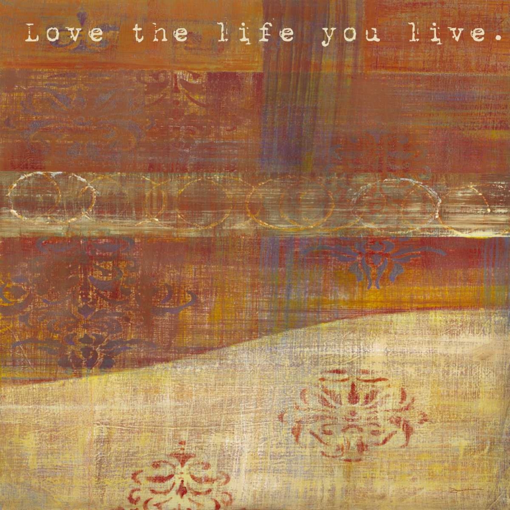 Bombay Silk Love Life art print by Dennis Dascher for $57.95 CAD