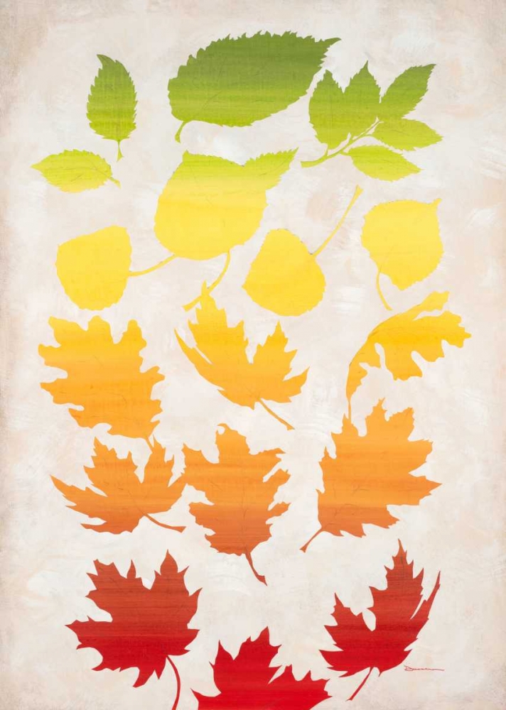 Rainbow of Leaves art print by Dennis Dascher for $57.95 CAD