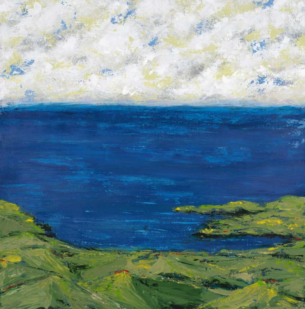 Helix Beach Blue 1 art print by Dennis Dascher for $57.95 CAD
