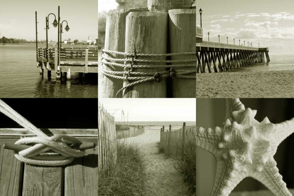 Seaside Story 1 art print by Amber Light Gallery for $57.95 CAD