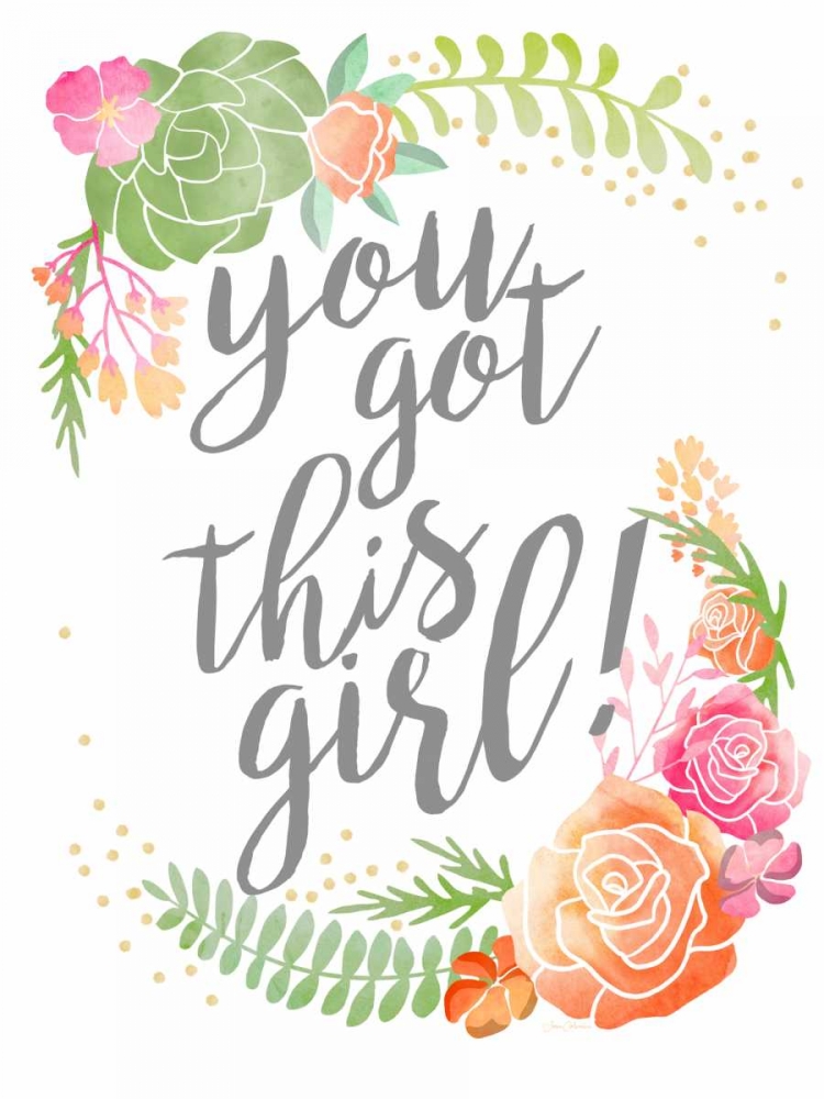 You Got This Girl! art print by Joan Coleman for $57.95 CAD