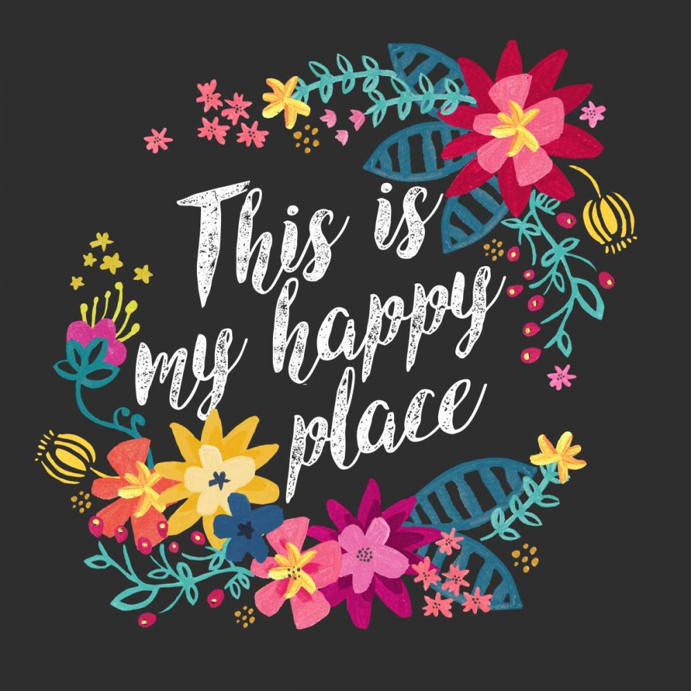 This Is My Happy Place art print by Joan Coleman for $57.95 CAD