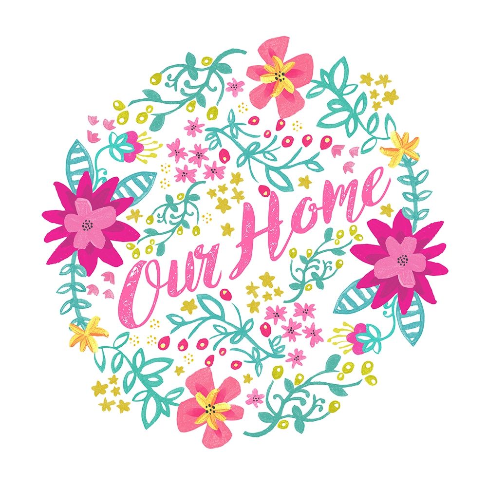 Out Home, Happy Garden art print by Joan Coleman for $57.95 CAD