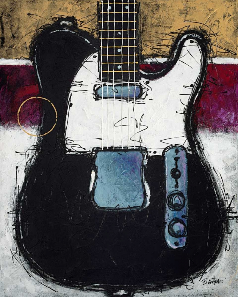 Electric Black art print by Bruce Langton for $57.95 CAD